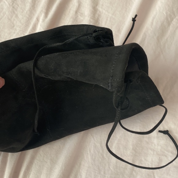 Steve Madden  Black Over the Knee Boots with laces - Picture 5 of 6